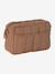 Sac à langer COLINA gaze de coton blanc imprimé+cappuccino+écru - vertbaudet enfant 