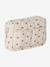Sac à langer COLINA gaze de coton blanc imprimé+cappuccino+écru - vertbaudet enfant 
