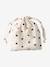 Set van 6 washandjes touw+wit+wit, bedrukt - vertbaudet enfant 