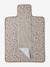 Tapis à langer de voyage cappuccino - vertbaudet enfant 