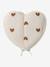 Sac à langer COLINA gaze de coton blanc imprimé+cappuccino+écru - vertbaudet enfant 