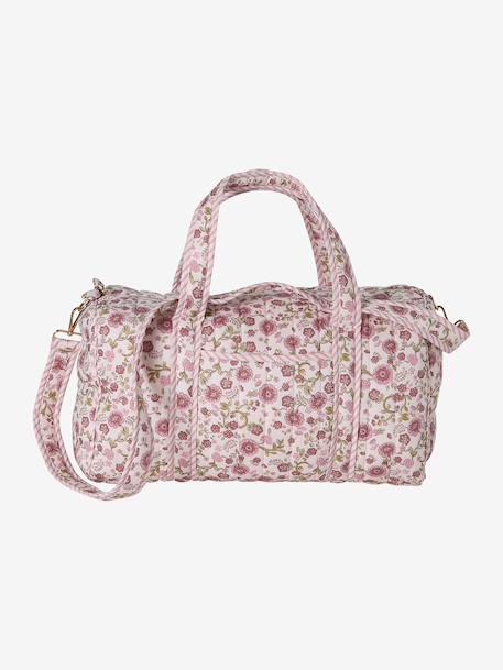 Sac à langer bohème rose imprimé - vertbaudet enfant 
