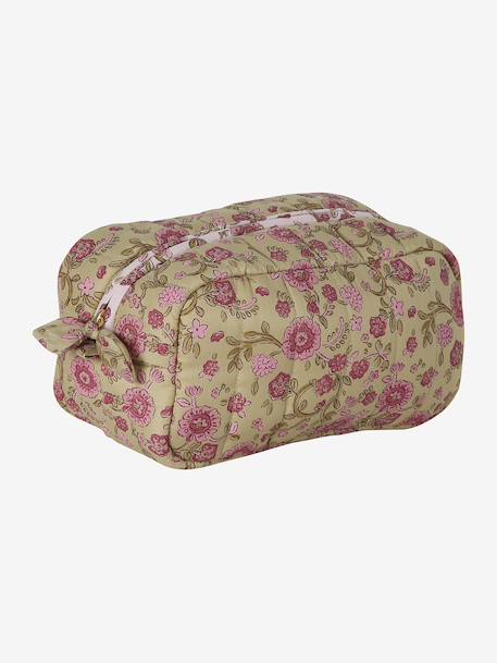 Toilettasje XS Latika touw+wit, bedrukt - vertbaudet enfant 