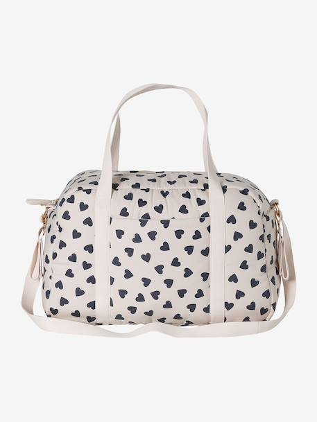 Sac à langer CATALINA 48 h beige imprimé+ficelle - vertbaudet enfant 
