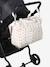 Sac à langer COLINA gaze de coton blanc imprimé+cappuccino+écru - vertbaudet enfant 