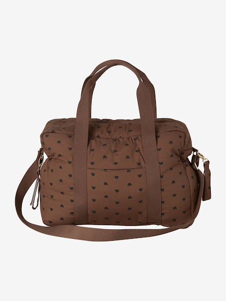 Sac à langer bandoulière 24h noisette - vertbaudet enfant 