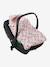 Nid d'ange enveloppant en coton beige imprimé+blanc+bleu glacier+bleu grisé+imprimé grenier+rose imprimé+vanille - vertbaudet enfant 