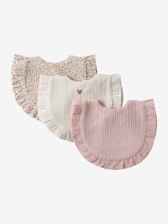 Verzorging-Baby eet en drinkt-Slabbetje-Set van 3 bohemian slabbetjes