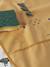 Lot 2 bavoirs ronds plastifiés moutarde+noisette - vertbaudet enfant 