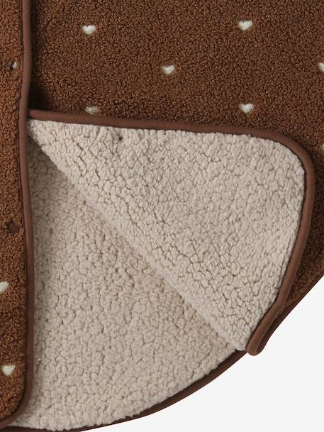 Poncho bébé pour siège auto noisette - vertbaudet enfant 
