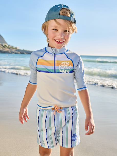 UV-werend badpak set hemelsblauw - vertbaudet enfant 