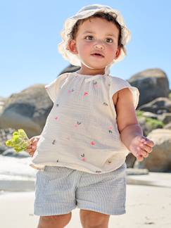 -Blouse manches courtes bébé fille