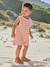 Gestreepte combishort baby's ecru - vertbaudet enfant 