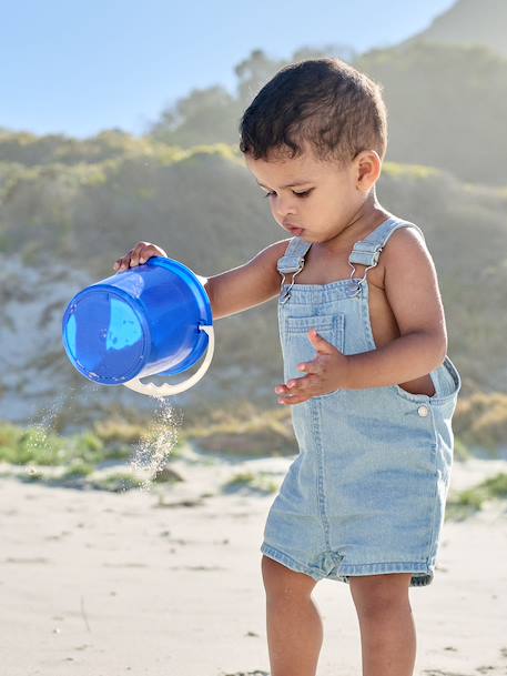Bébé-Salopette courte bébé garçon denim