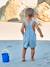 Salopette courte bébé garçon denim double stone - vertbaudet enfant 