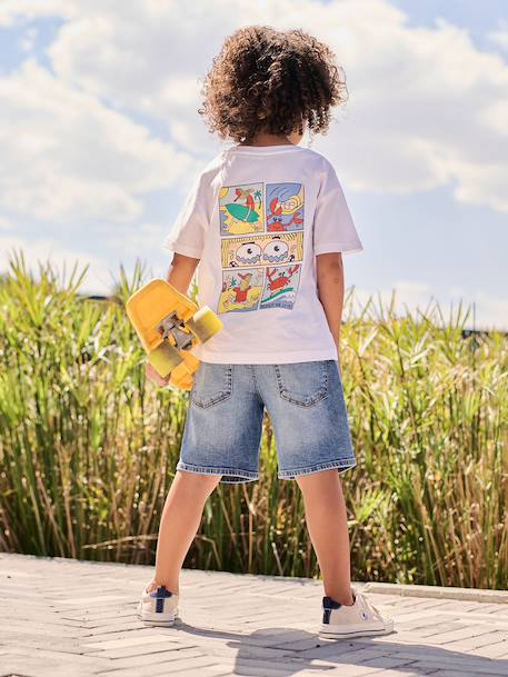 Garçon-T-shirt garçon motifs devant et dos 