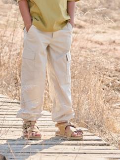 -Pantalon cargo léger