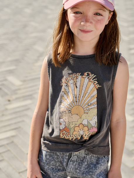 Fille-T-shirt fille imprimé