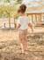 Short twill fille imprimé beige - vertbaudet enfant 