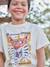 T-shirt garçon manches courtes animaux blanc+écru+vert sapin - vertbaudet enfant 