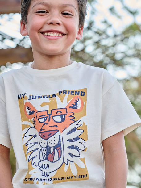 Garçon-T-shirt garçon manches courtes animaux