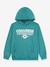 Sweat à capuche garçon vert - vertbaudet enfant 