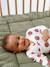 Set van 5 rompertjes met lange mouwen en met opening voor pasgeborenen roze (poederkleur) - vertbaudet enfant 