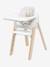 Chaise haute évolutive Steps bois+marron - vertbaudet enfant 