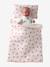 Couette + oreiller poupon en gaze de coton caramel+jaune+rose+rose+rose imprimé - vertbaudet enfant 