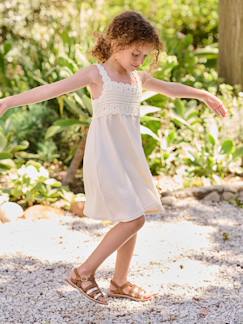 -Robe fille crochet bretelles