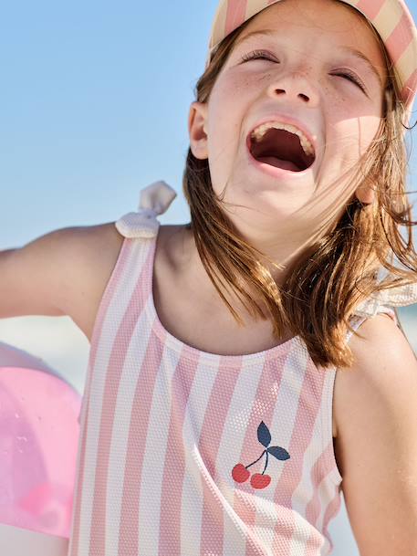 Badpak voor meisjes rozen - vertbaudet enfant 