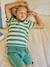 Set van 2 pyjamashorts met strepen blauw - vertbaudet enfant 