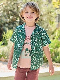 -Chemise garçon imprimée