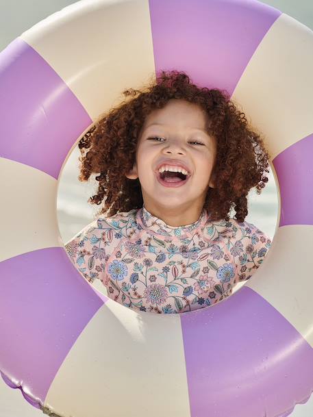 Maillot 2 pièces bain fille anti UV rose nude - vertbaudet enfant 