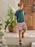 Polo garçon manches courtes vert sapin - vertbaudet enfant 