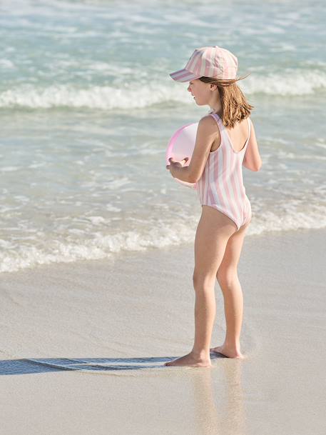 Maillot de bain 1 pièce fille rose - vertbaudet enfant 