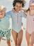Combinaison de bain fille anti-uv vert d'eau - vertbaudet enfant 