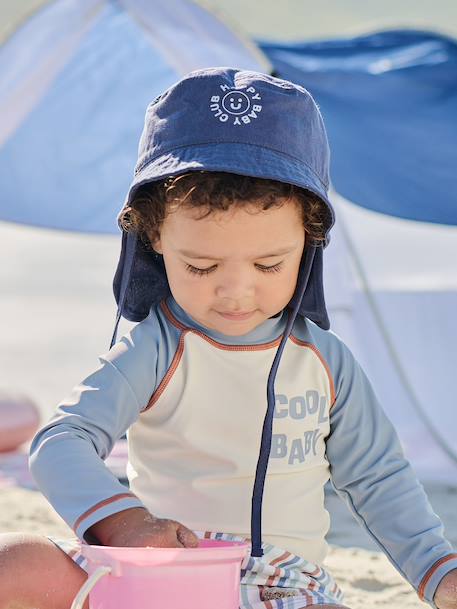 Bob bébé avec couvre nuque indigo - vertbaudet enfant 