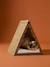 Panier animal feston tipi beige - vertbaudet enfant 