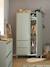 Armoire 2 portes 2 tiroirs cannelé vert - vertbaudet enfant 