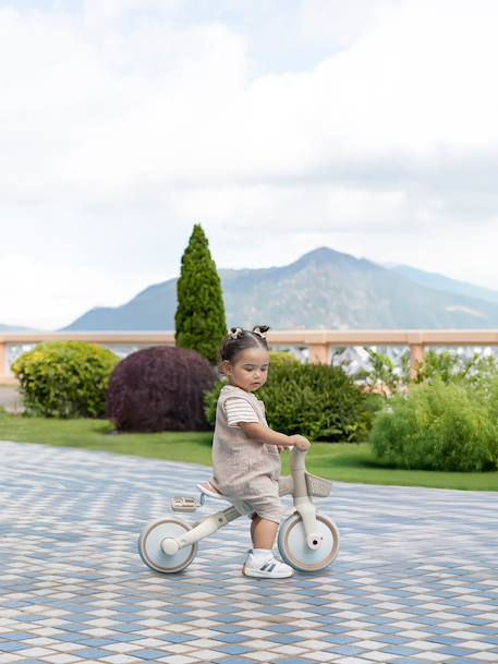 Loopwagen Learning Trike - Driewieler 2 in 1 - GLOBBER olijf+taupe - vertbaudet enfant 