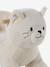 Porteur animal à roulettes en bois FSC® blanc+chocolat+marron+rose - vertbaudet enfant 