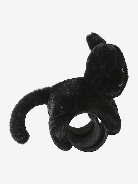 Zwarte kat pluche armband zwart - vertbaudet enfant 