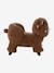 Porteur animal à roulettes en bois FSC® chocolat - vertbaudet enfant 