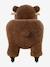 Porteur animal à roulettes en bois FSC® chocolat - vertbaudet enfant 