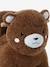 Porteur animal à roulettes en bois FSC® chocolat - vertbaudet enfant 