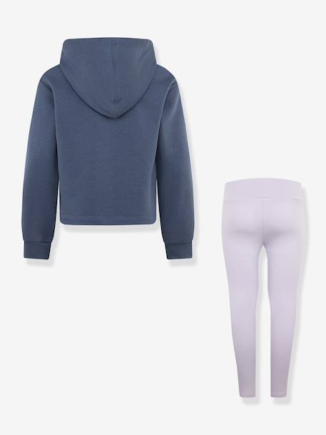 Sweat à capuche et legging marine - vertbaudet enfant 