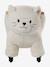 Porteur animal à roulettes en bois FSC® blanc+chocolat+marron+rose - vertbaudet enfant 