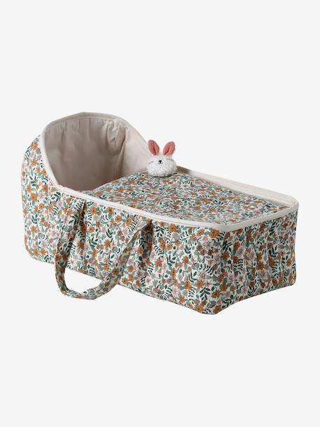 Couffin poupon jaune+noir+rose - vertbaudet enfant 
