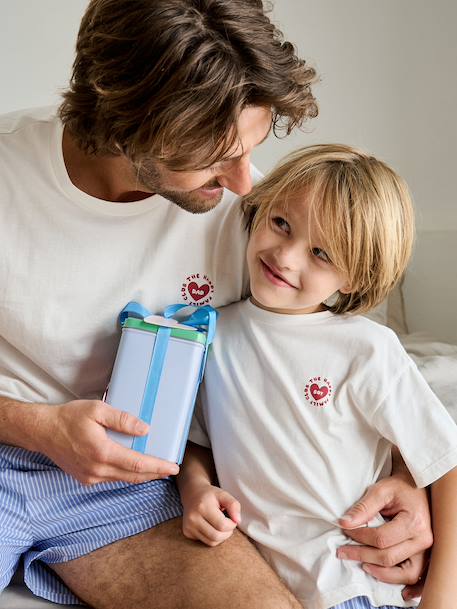 Pyjamashort jongen ecru - vertbaudet enfant 